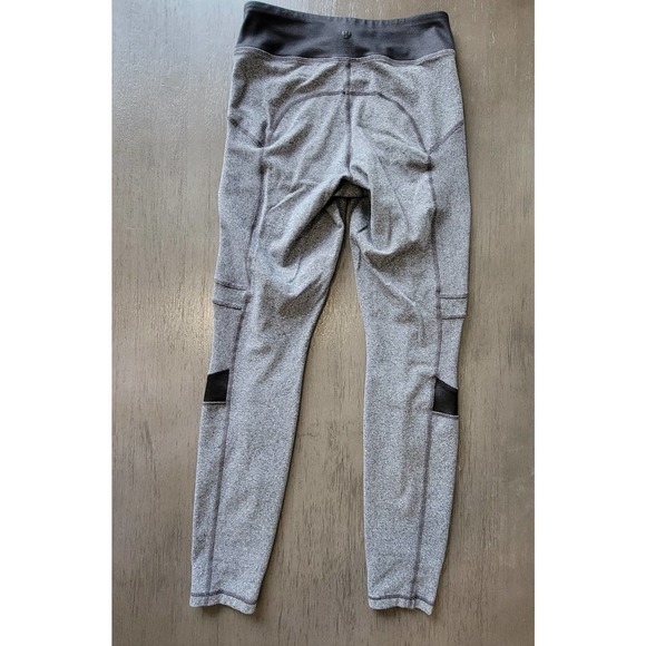 Lululemon Motivate Pant Heathered Speckled Black/Grey Size 6 - Picture 4 of 9